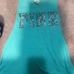 Pink tank top